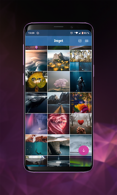 دانلود Insget 2.3.0 – برنامه ذخیره فیلم و عکس اینستاگرام “اینسگت” برای اندروید