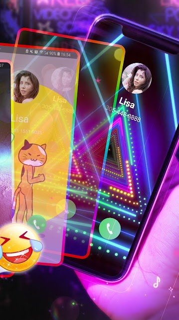 دانلود Neon Messenger 3.4.6 – برنامه تماس و پیامک با تم نئون برای اندروید